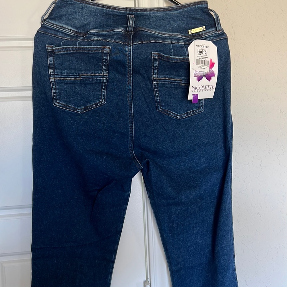 Colombiano Jeans Nicolette Shapewear Jeans, Junior size USA 13